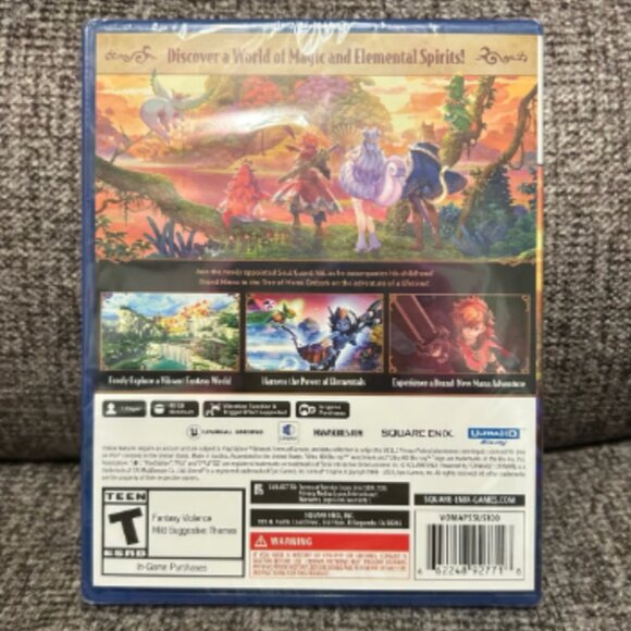 FACTORY SEALED Visions Of Mana - PS5 PlayStation 5 Square Enix NIB - Picture 2 of 3